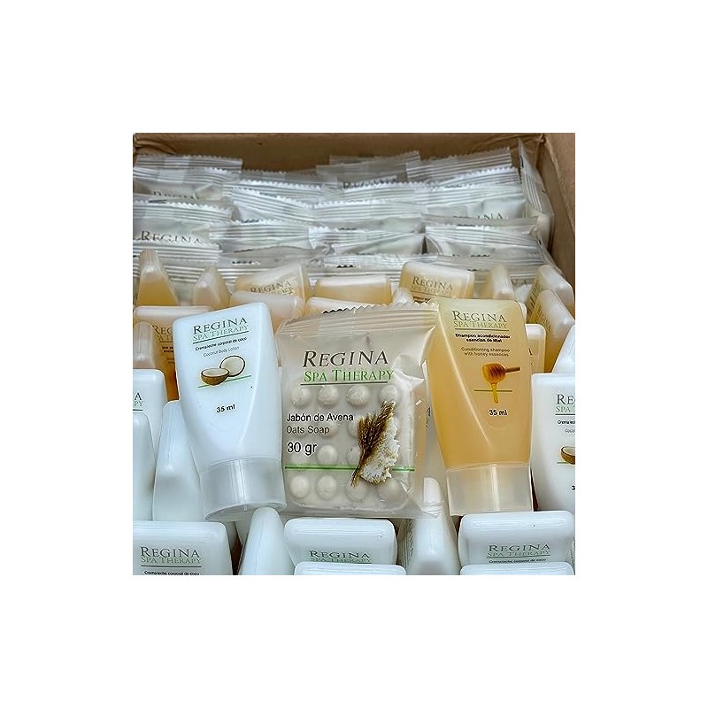 Kit Hotelero Premium: Champú, Crema y Jabón (250 uds)