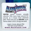 FlexiFreeze Freezable 9 Can Cooler, ROYAL BLUE by FlexiFreeze