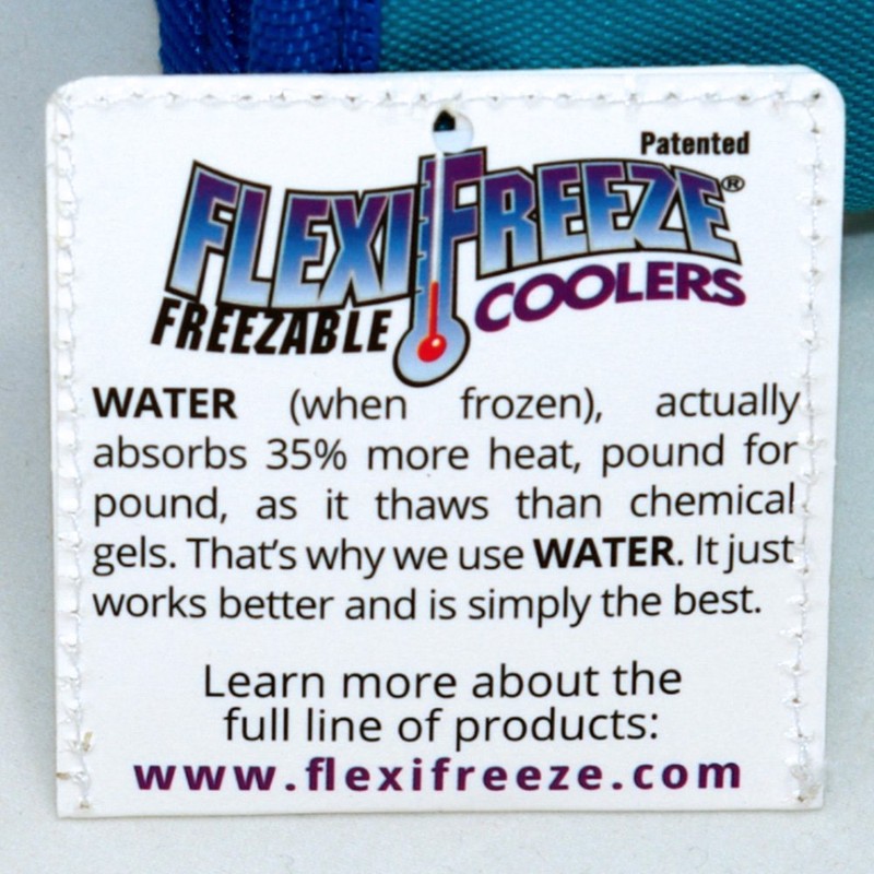 FlexiFreeze Freezable 9 Can Cooler, ROYAL BLUE by FlexiFreeze