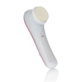 com-four® 6 Piece Face Massage Set - Massager for Relaxing and Cleansing the Face with 5 Different Attachments and Two Speed Levels