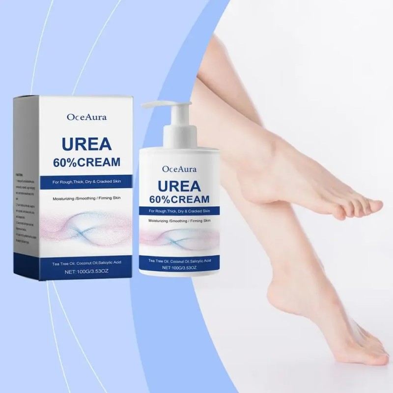 Crema De Urea 60%, Crema Para Pies 100 G, Crema