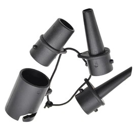 Pack of 4 Pump Adapters for Inflatable Boat, Inflatable Adapter Dinghy, Valve Adaptor, Sup Pump Adapter, Inflatable Boat Adapter, Accessories for SUP Surf Paddle
