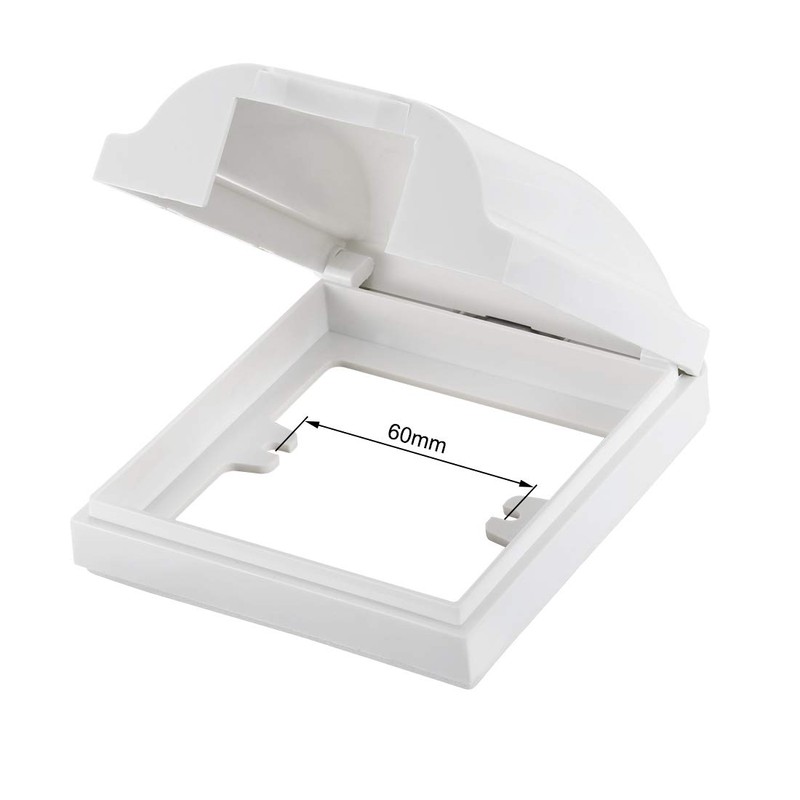 sourcing map Waterproof Cover Box Wall Mount Switch Case Flip