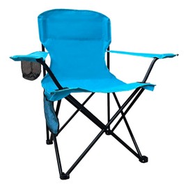 SAILARY Heavy Duty Lawn Cooler, Storage Pocket, Waterproof Bag Outdoor Arm Chair, Supports 225LBS, Blue