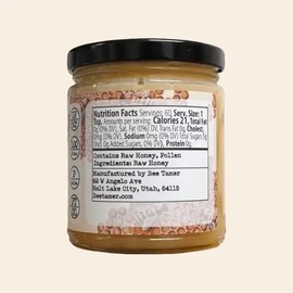 BeeTamer's Beeserved Raw Creamed Honey -Health and Wellness, 100% Raw Honey - Sweet Flavor Natural unfiltered honey