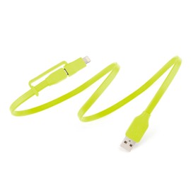 TYLT FLYP-DUO Reversible USB Cable - 1M - Green