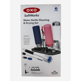 OXO Softworks Water Bottle Cleaning & Drying Set