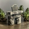 3.5" Tall Granite (Stone) Inukshuk