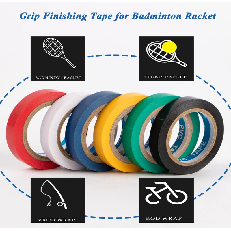 Grip Finishing Tape for Tennis Badminton - Upgraded Racket Replacement
