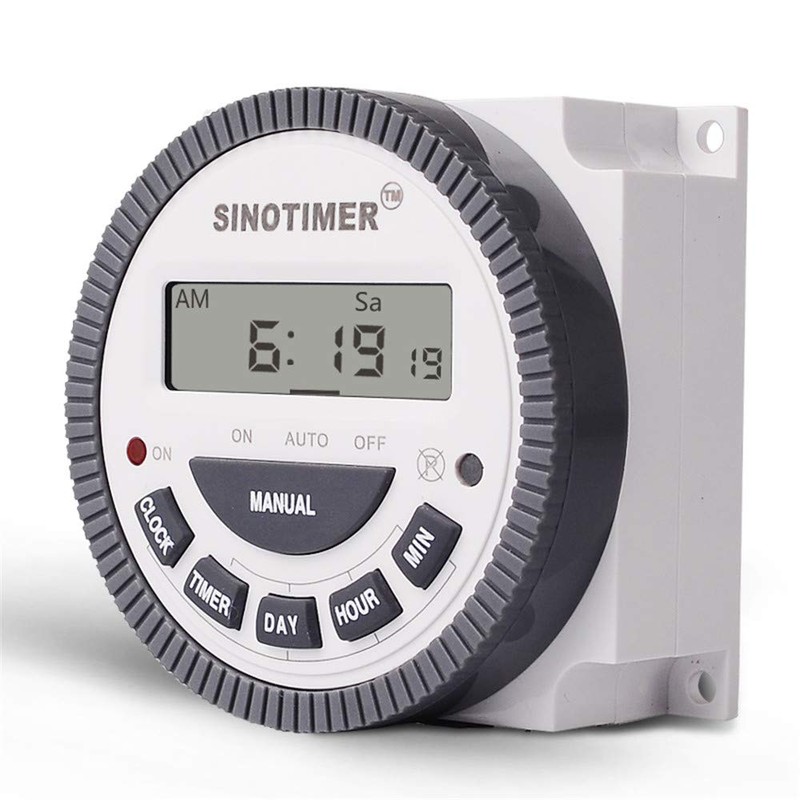 SINOTIMER TM619 Timer Switch Digital LCD Power Timer Switch Weekly