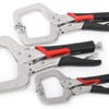 Keadic 3Pcs 6.5" 9" 11" Heavy Duty Locking C-Clamp Set