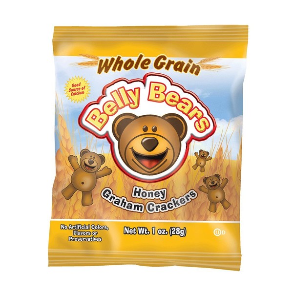 Readi-Bake BeneFIT 200ct Whole Grain Belly Bears Animal Cracker Snacks,