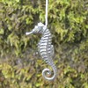 Seahorse Light Pull Handle, Pewter Seahorse Light Pull Cord Handle,