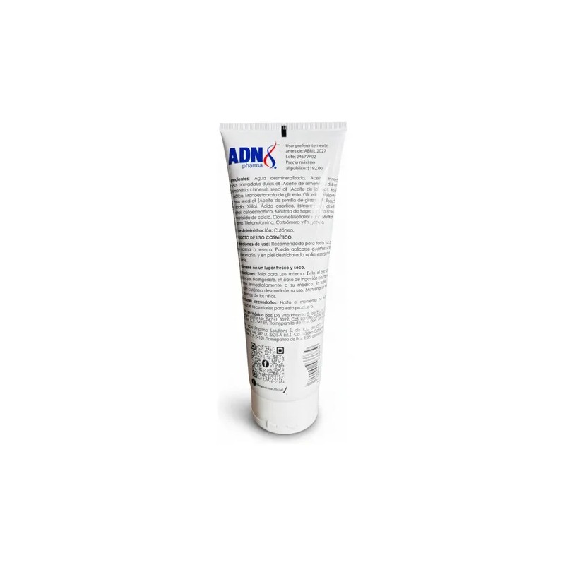 ADN Pharma Crema Corporal con Aceite de Almendras Dulces, Hidratación