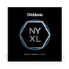 D'Addario NYS011 Cuerda de guitarra de acero liso simple, .011