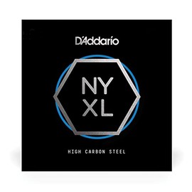 D'Addario NYS011 Cuerda de guitarra de acero liso simple, .011