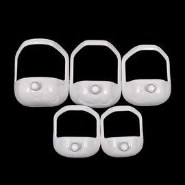 VOANZO 5 Pieces Beard Shaper for Men Beard Stencil in 5 Sizes Beard Shaving Tool for Trimming Men's Beard