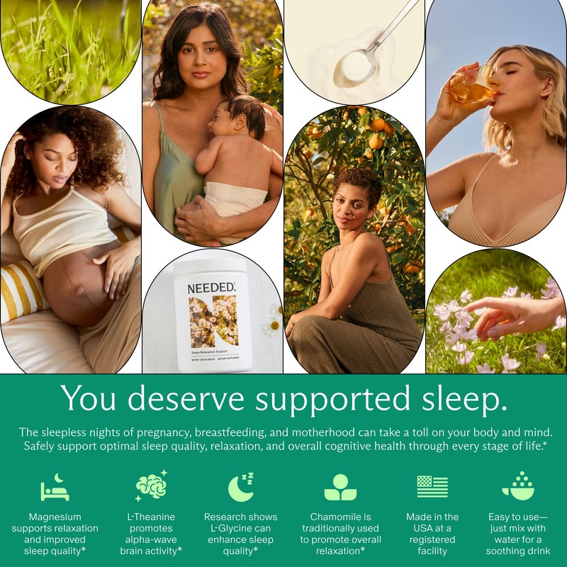 Needed. Sleep and Relaxation Support - Chamomile Powder for Relaxation