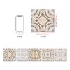 Thickened Frosted Vinyl Floor Wall Tile Sticker, Self-Adhesive Peel and