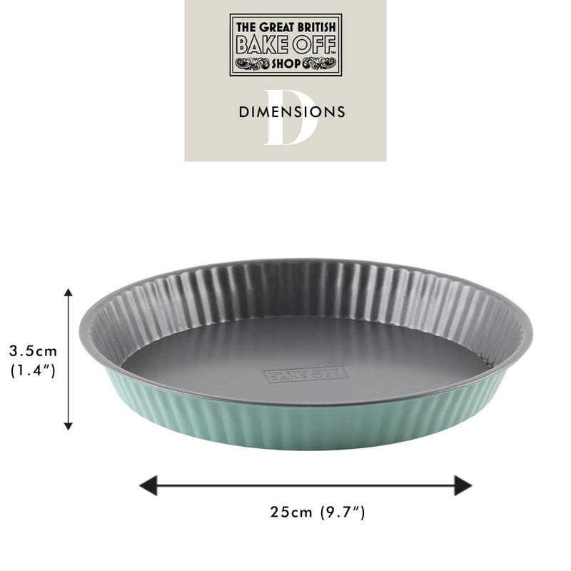The Great British Bake Off Quiche/Tart Tin for Baking, Baking