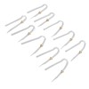 10pcs Preformed Earmold Hearing Aid Tubes Professional BTE Hearing Aid