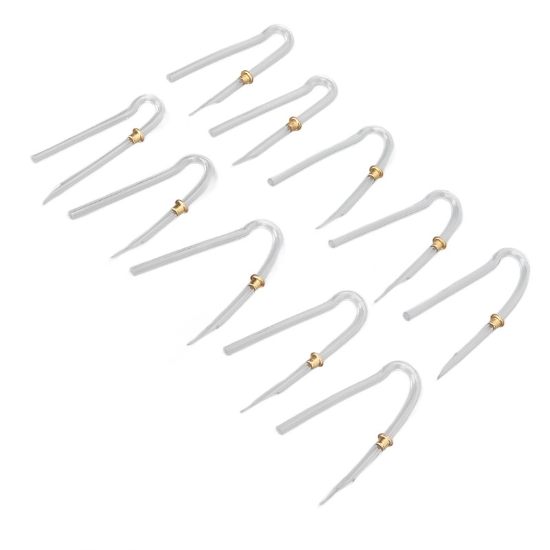 10pcs Preformed Earmold Hearing Aid Tubes Professional BTE Hearing Aid