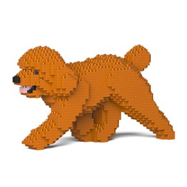 JEKCA Toy Poodle 02S-M04 | Plastic Building Blocks | Age 14+