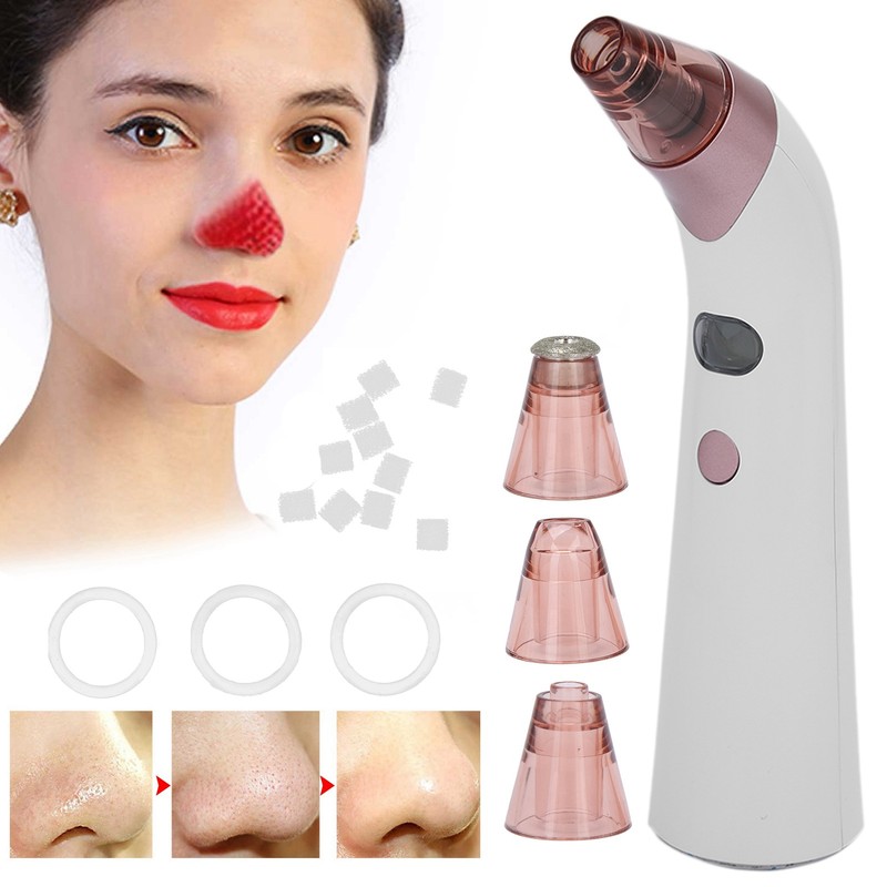 Electric Blackhead Remover Facial Acne Comedo Extractor Rechargeable Blackhead Suction