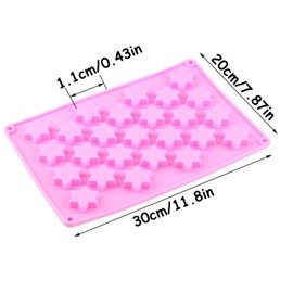 YIMINGMOLD Star Silicone Candy Molds Five Pointed Star Chocolate Mold for Chocolate Candy