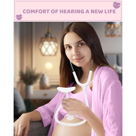 Skywin-Fetal Heartbeat Monitor, Fetoscope Heart Beat Monitors for Pregnancy Detection - 24 Weeks, Baby Heartbeat Monitor Pregnancy, at Home Fetal Heartbeat Monitor with The Stethoscope (White)