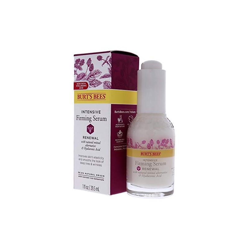 Burt's Bees Renewal Intensive Firming Serum, 1.1 Ounce Bottle