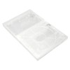for PS Slim Clear Case DIY Replacement Transparent Game Console