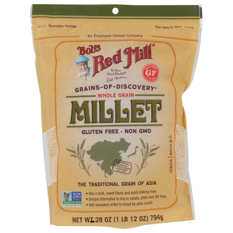 Bob's Red Mill Whole Grain Millet, 28oz (Pack of 1)