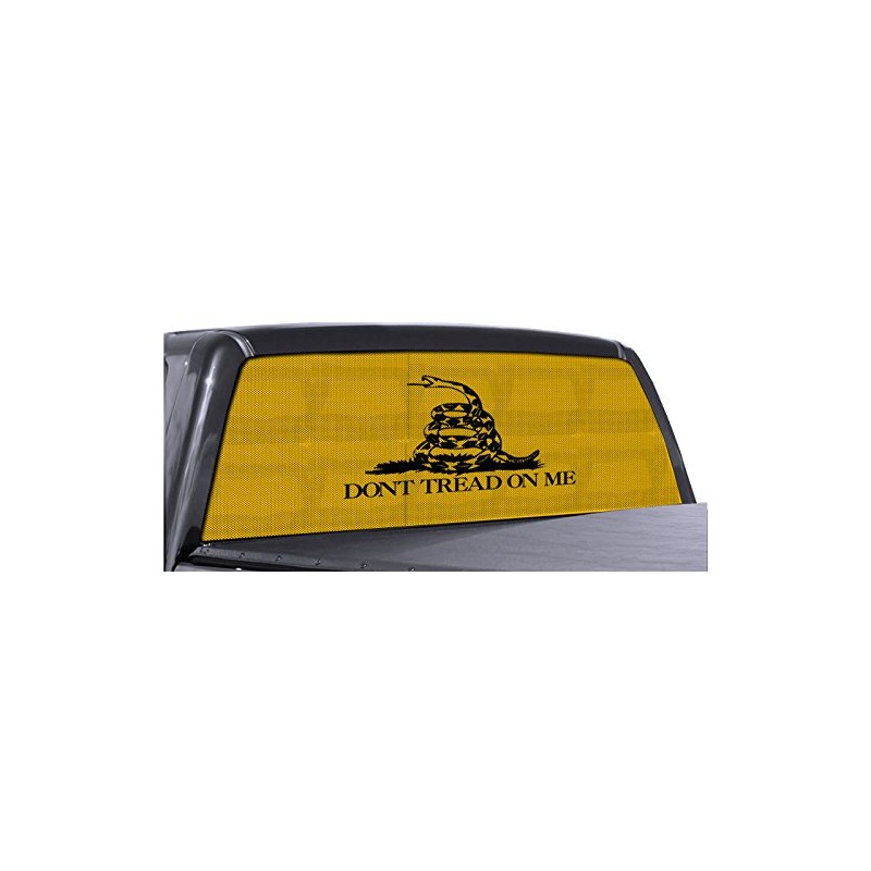 FGD Brand Truck Rear Window Dont Tread On Me Gadsden