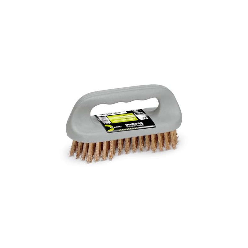 Metal Brush - Fits comfortably in the hand for comfortable
