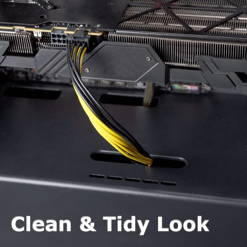 AKASA 12V ATX 8 Pin to 6+2 Pin PCIe Cable