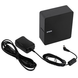 LABELWORKS Epson LW-C610PX-BLK Premium Portable Bluetooth Label Machine Printer with AC Adapter – Create Labels for Crafts and Organization, Designer Tape Supported, App Compatible