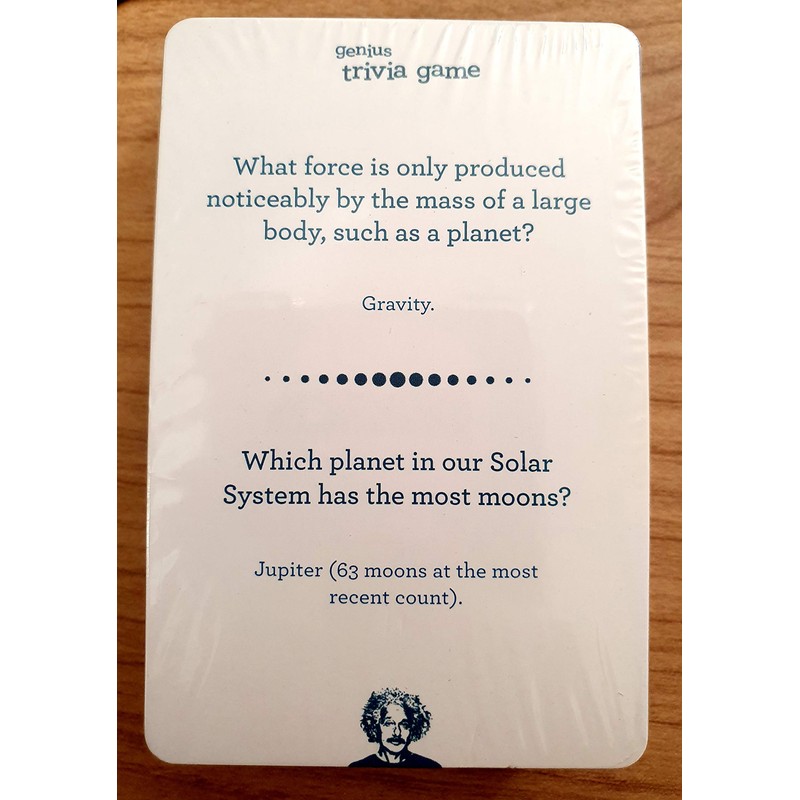 The Lagoon Group 6625 Einstein² Genius Trivia Game, Multi