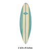 Surfboard Wall Decal Surf Board Vinyl Sticker Surfer Beach Peel & Stick Art Sea