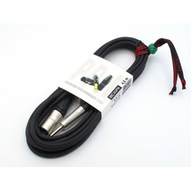 X-LEAD MC45PN045BK PLATINUM series, Very Quality Microphone cable - XLR to Jack - Balanced - Original Neutrik connectors - (4,5 m, black) - MADE IN ITALY by INCO