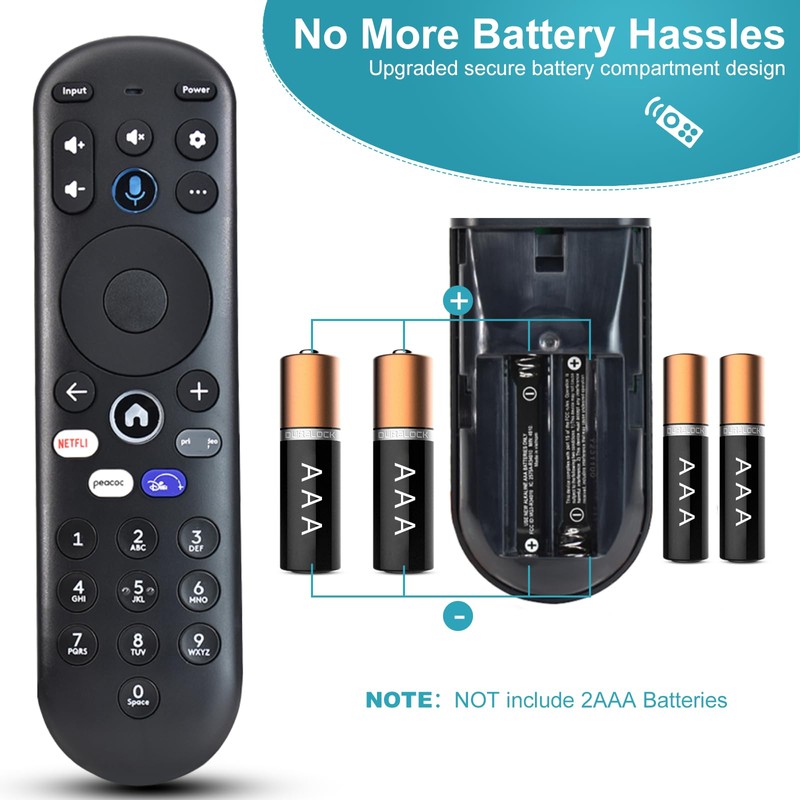 Voice Remote Replacement for Xumo TV Stream Box, Element 4K