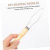 FOMIYES 2sets Threaded Tool Sewing Bead Threading Tool Bead Threading