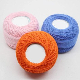 1pc Lace Cotton Thread Crochet Yarn Handmade Knitting Soft Yarns Diy Materials