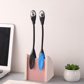 YuanHolumid Blue LED Book Light, Clip on Reading Lights for Reading in Bed, Car & Travel, Lightweight,Perfect for Readers, Novelty Lighting