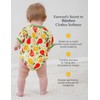 EASWEET Baby Boy Romper Soft Bamboo-derived Viscose Short Sleeve Baby