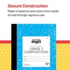 School Smart Skip-A-Line Ruled Composition Book, Grade 2, Blue, 100