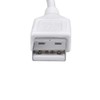 K-MAINS 5ft White Micro USB 2.0 Data Sync Cable Cord