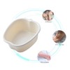 Chpbolly Foot Soaking Tub Large Size Foot Basin Sturdy Soaking