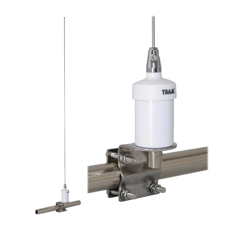 Tram VHF Marine Antenna with Heavy Duty Stainless Steel L