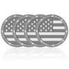JUSTTOP Bling Car Cup Holder Coaster,4PCS American Flag Cup Holder